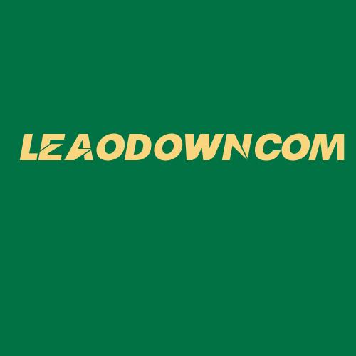 Logo da LEAODOWNCOM